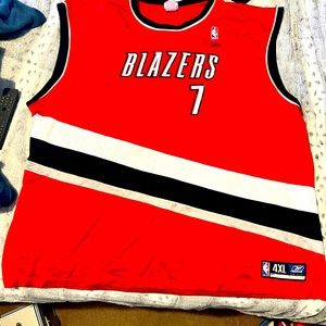 4xl mens Reebok Jersey Portland trailblazers #7 Brandon Roy